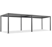Pérgola de terraza autoportante Lagos 3x6 Garden Point antracita