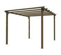 Pérgola estándar Basic (L x An: 400 x 300 cm, Marrón)