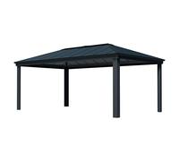 Pérgola estándar Dallas (An x Pr: 360 x 607 cm, Material del armazón: Aluminio)