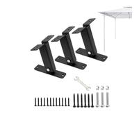 Pérgola - Soportes, elevador de techo de terraza | Juego de pérgola de acero inoxidable para pérgola de madera, soporte de techo robusto para techo de terraza