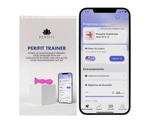 Perifit Care Estimulador y Ejercitador de Suelo Pélvico con App - Sonda Kegel con Biofeedback Médico para Incontinencia Urinaria & Recuperación Postparto - Dispositivo Médico CE