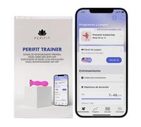 Perifit - Ejercitador del suelo pélvico | Entrenador de Kegel con aplicación | Fortalece tu suelo pélvico, mejora el control de la vejiga y agiliza la recuperación postparto (Pink)