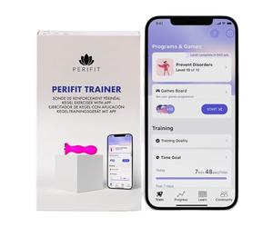 Perifit - Ejercitador del suelo pélvico | Entrenador de Kegel con aplicación | Fortalece tu suelo pélvico, mejora el control de la vejiga y agiliza la recuperación postparto