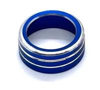 Perilla aire acondicionado Para VW Para Polo GTI Para Golf 4 5 6 7 8 2018 2019 2021 2022 Perilla Ajuste Espejo Retrovisor Cubierta Botón(AZUL)