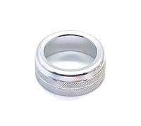 Perilla aire acondicionado Para VW Para Polo GTI Para Golf 4 5 6 7 8 2018 2019 2021 2022 Perilla Ajuste Espejo Retrovisor Cubierta Botón(PLATA)