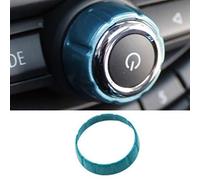 Perilla Ajuste Radio Coche Carcasa Decorativa Pegatinas Accesorios Para Modificación Interior, Para Mini Para Cooper Para F54 Para F55 Para F56 Marco Decorativo Panel Instrumentos( A)