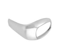 Perilla Cambio Cubierta Protectora para Pomo De Cambio De Marchas De Coche Embellecedor Accesorios para Serie 2 F46 2015 2016 2017 Palanca Velocidad(Matte Silver)