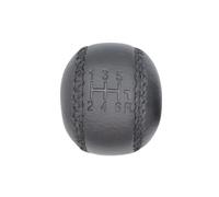 Perilla Cambio Marchas 5/6 Velocidades Palanca Cambios Cabezal Balonmano para Volvo S60 2004-2009 S80 V70 XC70 II Accesorios para Automóvil Autopartes(Black 6 Speed)