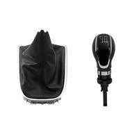 Perilla Cambio Marchas Coche para Opel para Astra 2009-2014 5/6 Perilla De Cambio De Velocidad Palanca Palo Polaina Cubierta De Arranque Collar(4)
