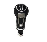 Perilla Cambio Marchas Coche Para SEAT para IBIZA, pomo de palanca de cambios de coche, palanca de palo, funda para maletero, Collar de cuero (Color : 5 speed knob2)