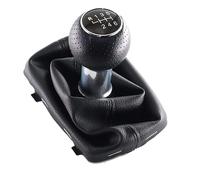 Perilla Cambio Marchas para Audi/A3/S3 8L Negro 5 Velocidades Perilla Palanca Cambio Marchas para Polaina para Cubierta De Maletero Gaitor 12MM Marce Pomelli Leva (Color : R123456 Gear KNOB)