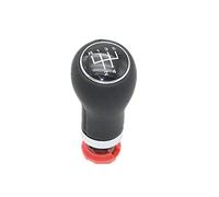 Perilla Cambio Marchas Pomos Palanca Cambios para A-UDI A3 8P 2003 2004 2005 2006 2007 2008 2009 2010 2011 2012 2013 Perilla Palanca Cambios 5 Velocidades para Coche con Cubierta Cuero