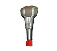 Perilla cambio Palanca De Cambios De Fibra De Carbono Para Cayenne 2011-2017 Pomo De Cambio De Marchas Automático, Accesorios Para Coche Palanca Cambios(Brown)