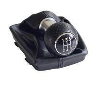 Perilla cambio Perilla De Palanca De Cambios Para A4 B6 B7 2000-2008 Manual De 5 Y 6 Velocidades Con Cubierta De Cuero Antipolvo. Palanca Velocidad(5 Speed)