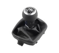 Perilla cambio Pomo De Palanca De Cambios De Cuero PU Para A3 8P 2003-2012, 5/6 Velocidades, Funda Protectora Para Maletero Palanca Cambios(6 speed)