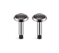 Perilla cerradura puerta Compatible Con Mini Para Cooper S Para JCW F53 F54 F55 F56 F60 R50 R55 R56 R57 R60 R61 2 Piezas Perno Puerta Interior De Coche Botón De Cerradura De Puerta Decoración(color1)