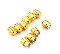 Perilla Control Bajo Guitarra Eléctrica Interruptor Pastilla Punta Potenciómetro Reemplazo Perillas Cúpula Dorado 10 Uds.