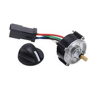 Perilla de Acelerador con Manija para Motor, Repuesto con Enchufe Cuadrado 106-0107 para Excavadora - Ajuste Perfecto, Material Resistente, Control Preciso (Enchufe cuadrado)