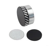 Perilla de afinación de carrete de pesca para DAIWA, 1 58 g de peso, viene con 2 juntas, se adapta a ZILLION 22 y (plata negra)