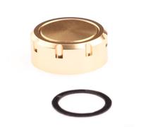 Perilla de afinación fina para carrete de pesca para Daiwa 24 SV, aleación de aluminio CNC ligera, diseñada para que coincida con las especificaciones de fábrica para reemplazo directo (dorado)