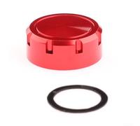 Perilla de afinación fina para carrete de pesca para Daiwa 24 SV, aleación de aluminio CNC ligera, diseñada para que coincida con las especificaciones de fábrica para reemplazo directo (rojo)