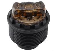 Perilla de ajuste de precarga para reparación de horquilla de varilla de amortiguador delantero de bicicleta, se adapta a múltiples tamaños de diámetro para uso (29,6 mm)