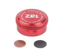 Perilla de ajuste fino para Curado para carrete de baitcasting tanque bantam M16x0.5mm Pieza de repuesto de aleación de aluminio gris (rojo)