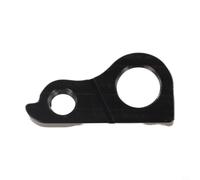Perilla de cambio de aluminio negro bicicleta trasero trasero soporte Dropout gancho marco repuesto adecuado para YT Jeffsy CF/AL años 2015-2019 así como Capra MK2 2018-2021 Robusto y ligero