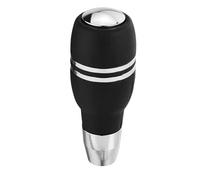 Perilla De Cambio De Marchas Automática De Aleación De Aluminio Negra Para Coche, Cabezal De Palanca De Cambios Con 3 Adaptadores La Mayoría De Vehículos. Coche Accesorios