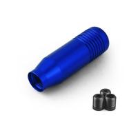 Perilla De Cambio De Marchas De 8,5 Cm Con Estilo, Transmisión Manual, Universal, De Aluminio, Extendida, JDM, Sin Logotipo Pomo Palanca Cambios(Blue)
