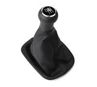 Perilla de cambio de marchas del coche 5/6 Manual Car Styling Gear Shift Knob Palanca Polaina Boot Cover Collar para B5 2001 2002 2003 2004 2005(6 Speed)
