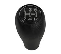 Perilla de cambio de marchas del coche Para Peugeot 504 505 309 205 GTI CTI negro rojo ABS perilla de palanca cambios palo plástico accesorios estilo coche(Rojo)