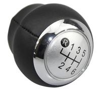 Perilla De Cambio De Marchas Manual Para Toyota Para Corolla Para RAV4 Para Avensis Para Yaris Para Verso Para Auris Pomo Cambio Marchas Coche Pomos Palanca Cambios 5/6 Velocidades(Silver 6 Speed)