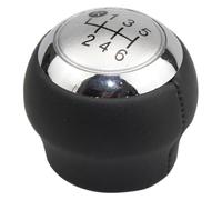 Perilla De Cambio De Marchas Manual Para Toyota Para Corolla Para RAV4 Para Avensis Para Yaris Para Verso Accesorios Pomo De Cambio Marchas Para Coche Pomos Palanca Cambios(Silver 6 Speed)