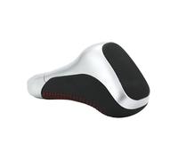 Perilla De Cambio De Marchas Para Toyota Para Tacoma 2011 2012 2013 2014 2015 2016 2017 2018 2019 Pomo Cambio(Silver -Red Stitch)