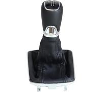 Perilla de cambio de marchas Pomo de palanca cambios para Skoda para Fabia III 6V 2015-2017, funda protectora para maletero(1)