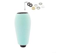 Perilla de carrete de pesca EVA con piezas de metal para DRT MK1 para Daiwa para espátula para metanio para Curado para Aldebarán para Antares (1 juego negro)