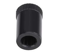 Perilla de Control de Radio Negra de Calidad, Repuesto de Sensación de Tacto Suave 16195412 para Altavoz de Radio de Coche