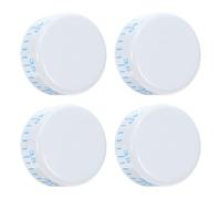Perilla de Control de Temperatura ABS para Refrigerador, 4 Piezas | Repuesto, Ajuste Preciso del Termostato, Compatible Frigorífico y Nevera, Instalación Sencilla