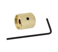 Perilla De Control De Tono Y Volumen De Guitarra, Tapa De Botón De Volumen De Metal Para Piezas De Bajo Con Llave De Ajuste Piezas de Guitarra Accesorios de Repuesto (Color : Gold)