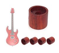Perilla de Control de Volumen de Guitarra, Perillas de Tono de Madera de Arce, Sombrero de Copa para Guitarra Eléctrica Telecaster Y Bajo de Precisión, 4 Uds.