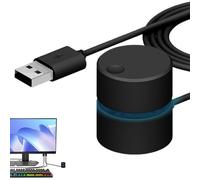 Perilla De Control De Volumen De La Computadora: Botón De Ajuste Preciso Con Cable Extendido | Perilla De Control De Para PC, Computadora, Escritorio, Audio Para Juegos, Hogar, Estudio, Música