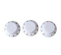 Perilla de Control de Volumen de Tono, Resistencia Al Desgaste Perillas de Guitarra Eléctrica Piezas de Repuesto Tamaño Compacto Fácil Instalación para Instrumento (Perilla