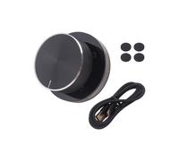 Perilla de Control de Volumen USB para PC con Sistema Android, Controlador Multimedia Externo Tipo C EC11 con Luz RGB