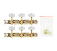 Perilla de Control Dorada para Guitarra Clásica, Ajuste rotatorio | Metal y ABS, Tamaño 12,02x4x4cm, Repuesto Fiable para Luthiers, Taller y Práctica en Casa