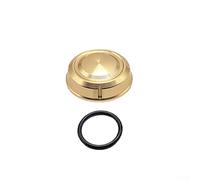 Perilla de freno de metal carrete de pesca para Shimano/Stradic/Sephia/Sahara/Nasci/Ultegra 17.9mm CNC aleación de aluminio accesorio de repuesto (oro claro)