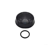 Perilla de freno fina de metal para Ultegra para Nexave para piezas de carrete Stella, cubierta de brazo basculante antiagua de aluminio CNC 22x9.4mm (negro)