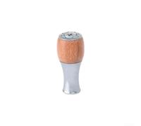 Perilla de la manija del carrete de la pesca de madera sólida de aluminio Spinnings Casting Pieza de repuesto