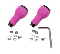 Perilla de mango de carrete de pesca compatible con DAIWA, píldora de agarre modificada para carretes de fundición, en forma de calabaza para EVA/diseño de corcho de goma, 51 x 27 mm, 11,7-16,8 g (2