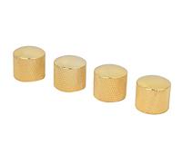 Perilla de Metal para bajo y Guitarra Perilla de Cúpula Perilla de Guitarra, 4 Piezas Perilla de Cúpula Duradera Control de Tono de Volumen Piezas de Repuesto Cúpula de Tono para